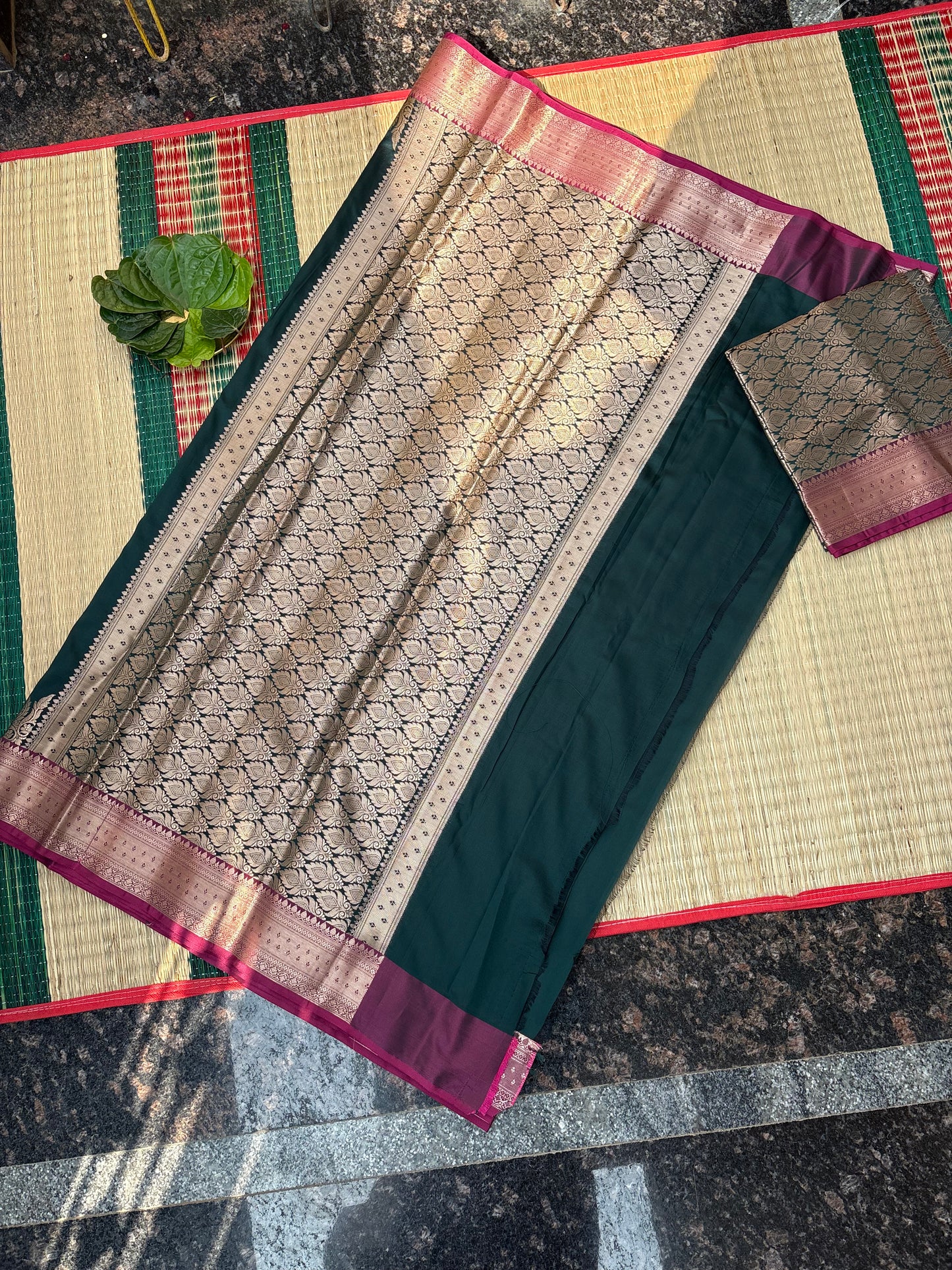 Banaras semi silk saree