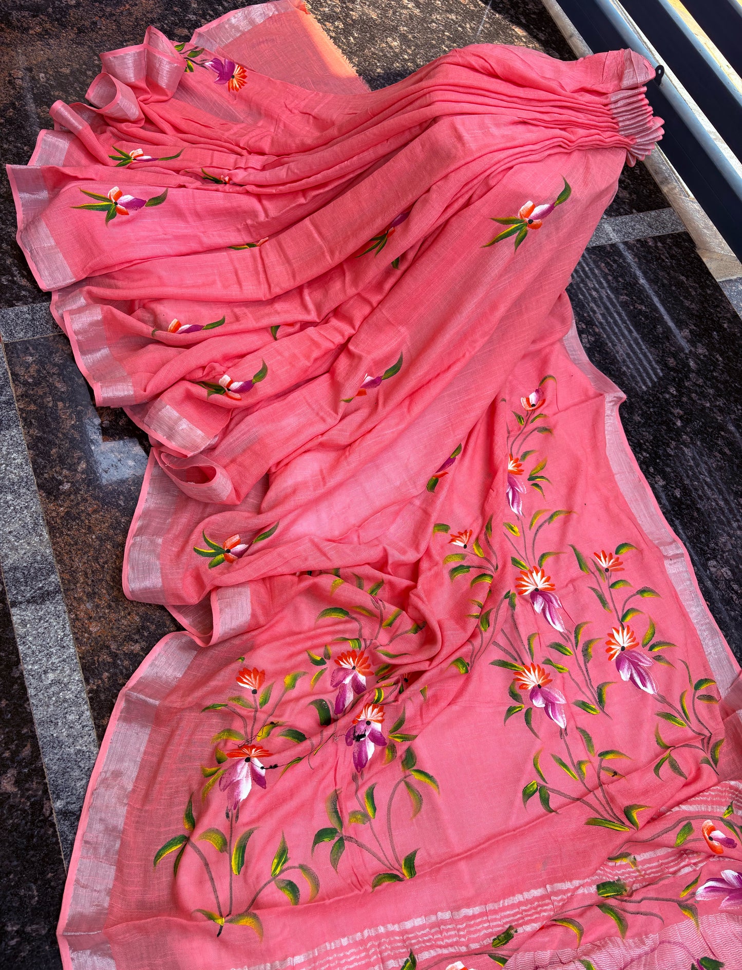 Hand-painted Linen Cottin