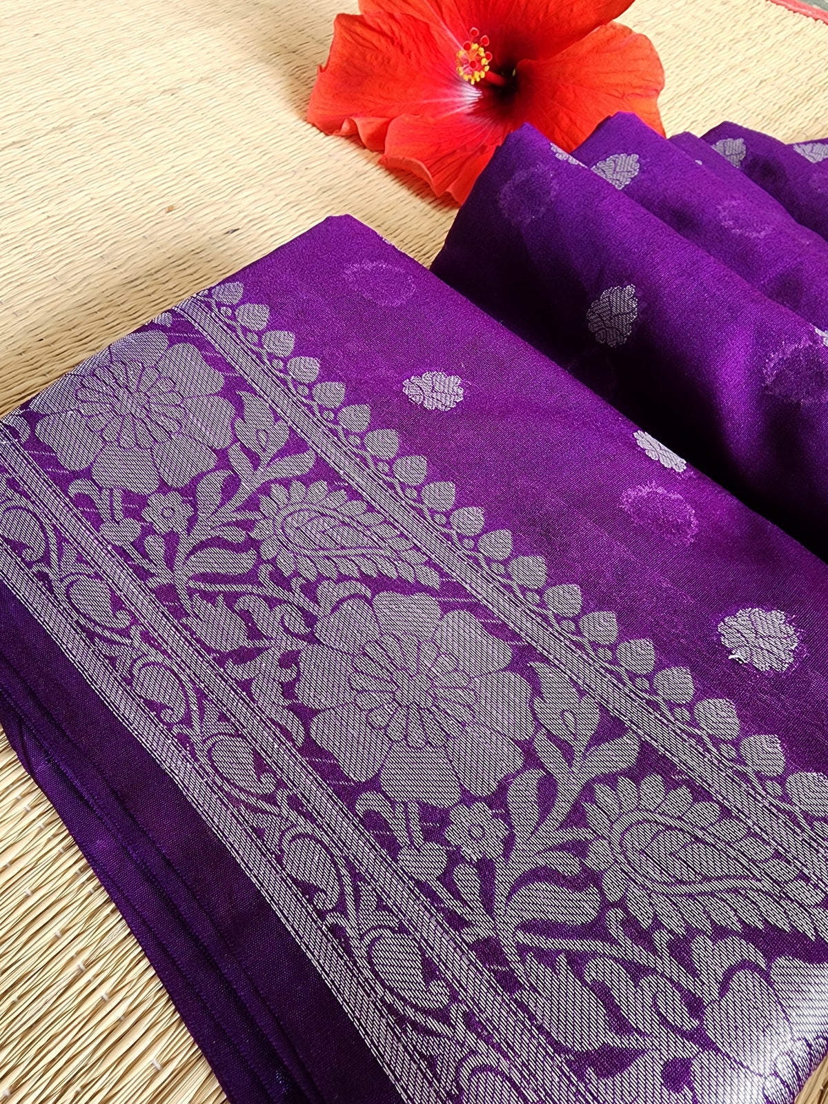 Banaras semi georgette