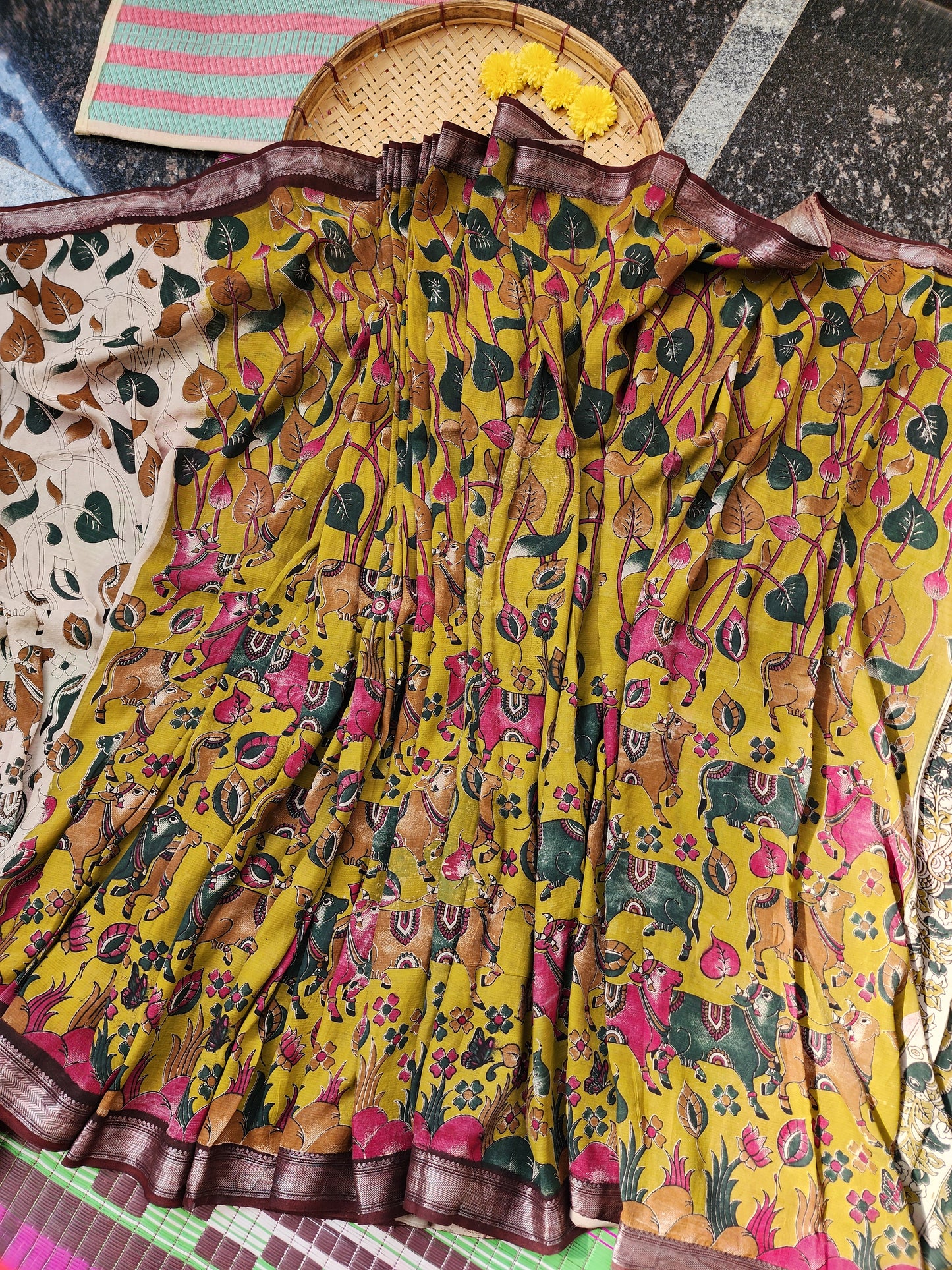Mangalagiri with Kalamkari
