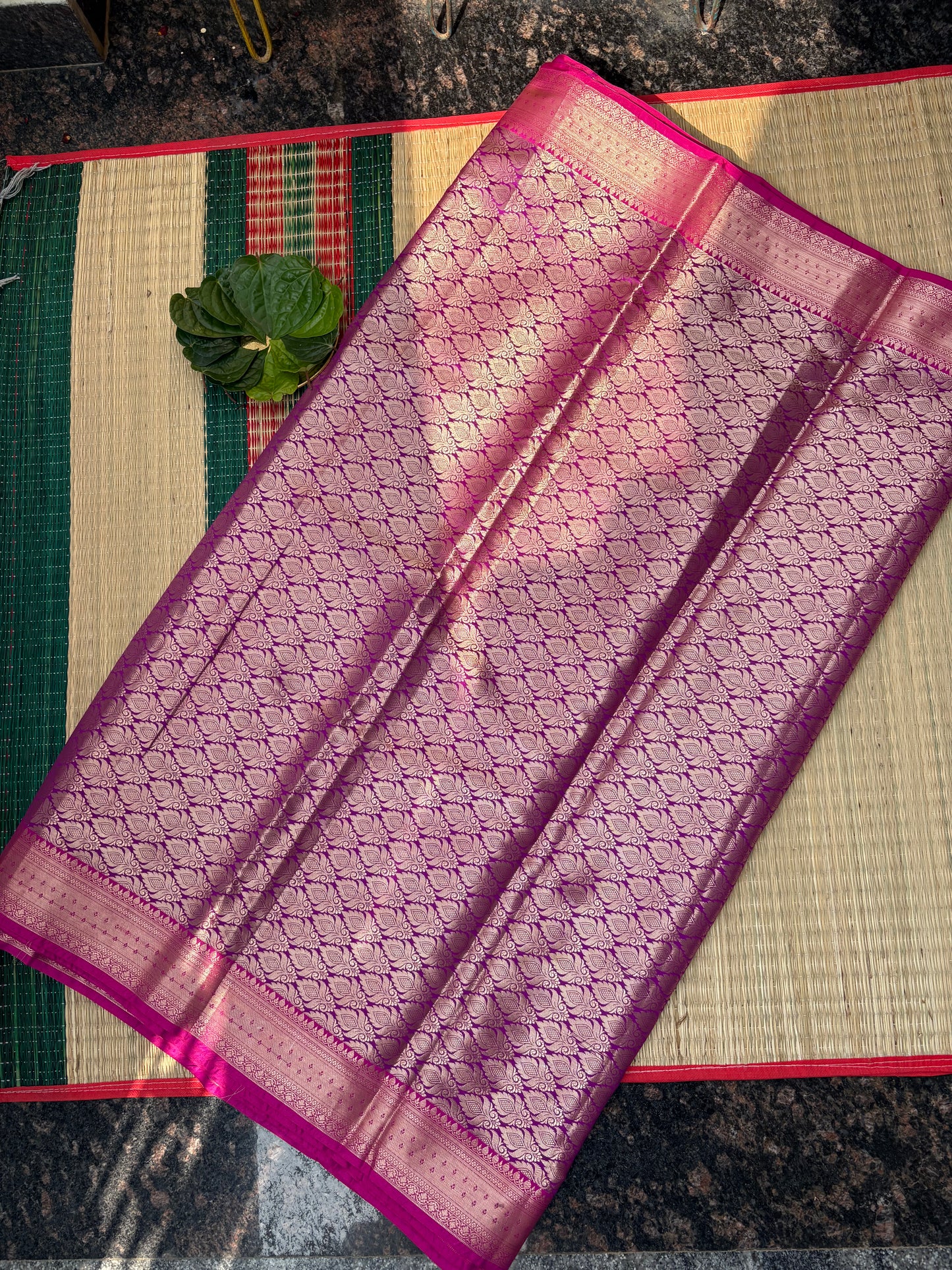 Banaras semi silk saree
