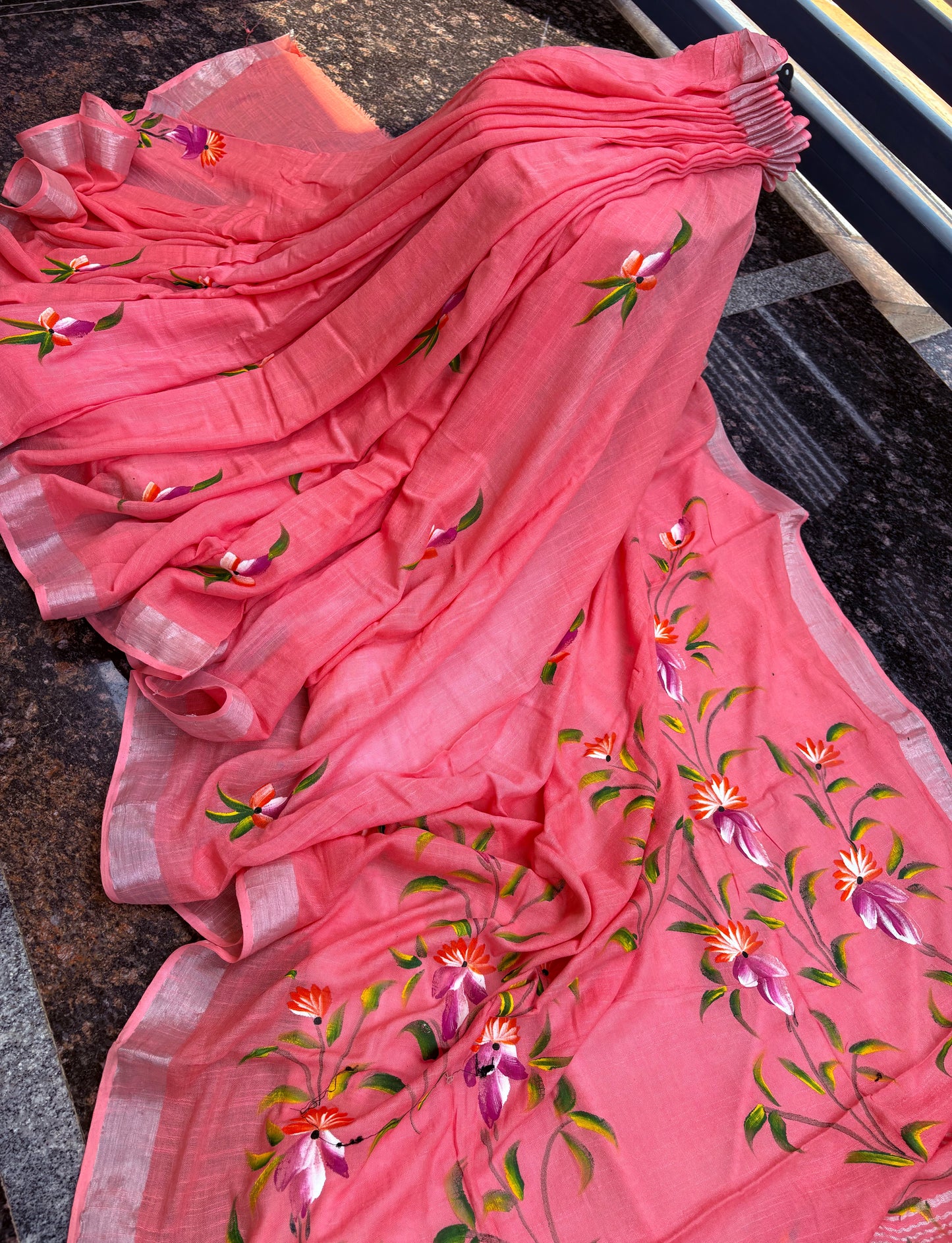 Hand-painted Linen Cottin