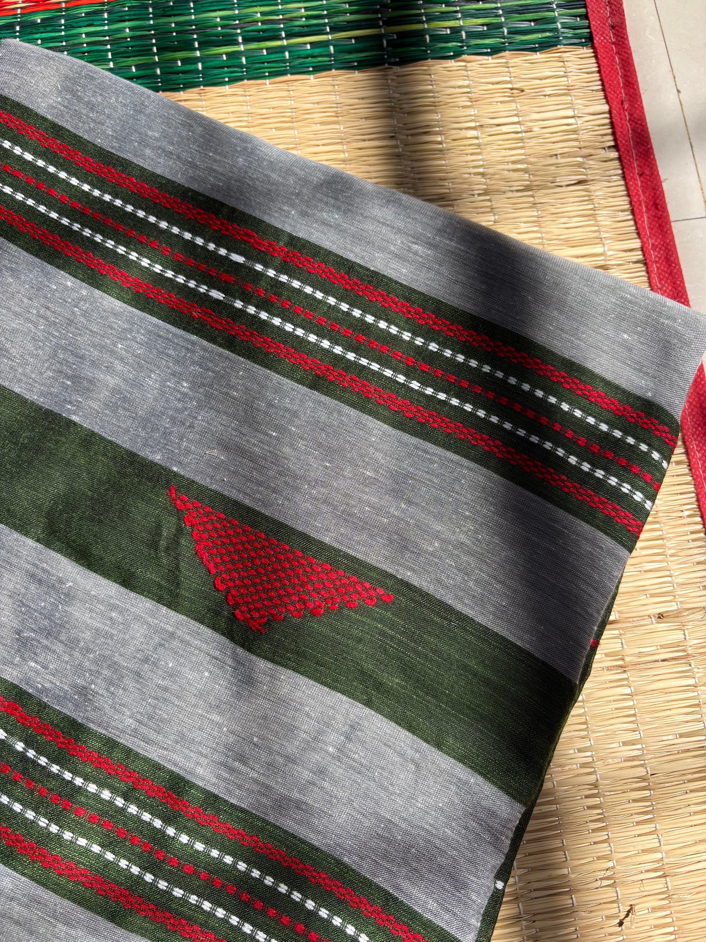Mul cotton saree