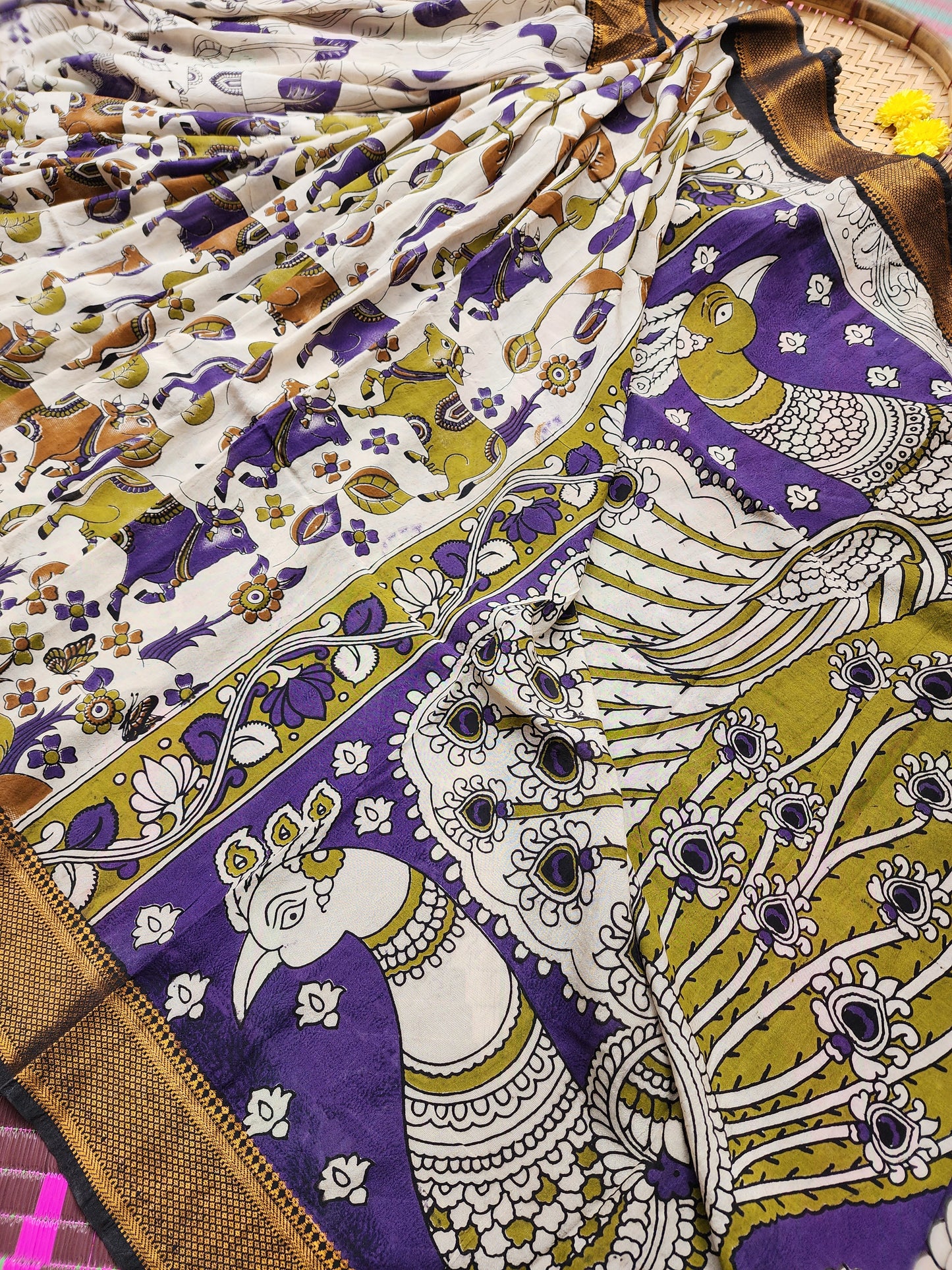 Mangalagiri with Kalamkari
