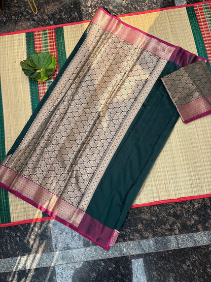 Banaras semi silk saree