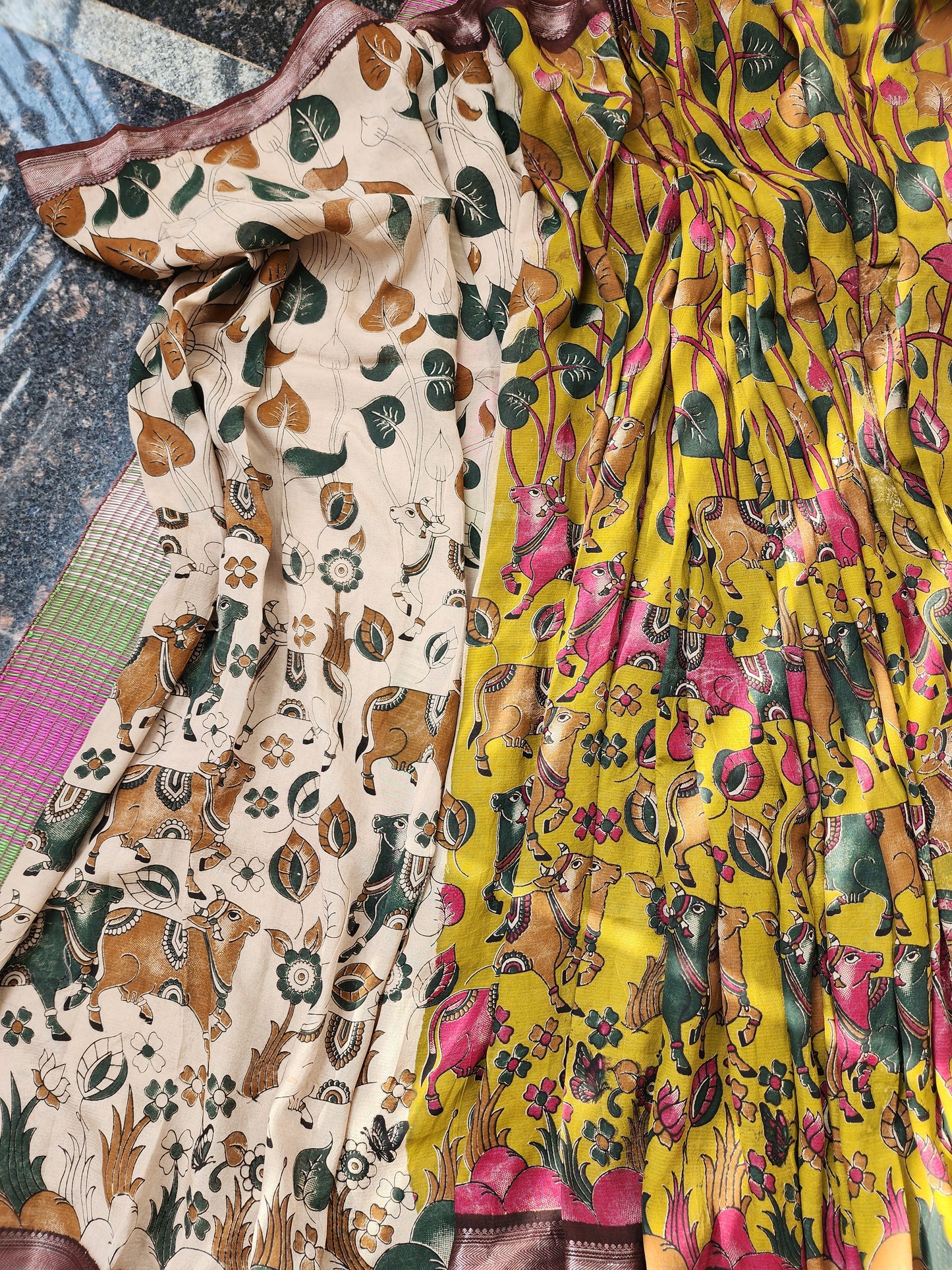 Mangalagiri with Kalamkari