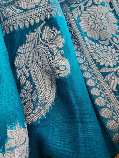 Banaras semi georgette