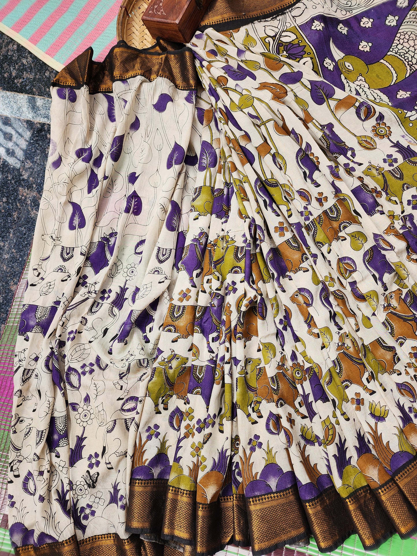 Mangalagiri with Kalamkari