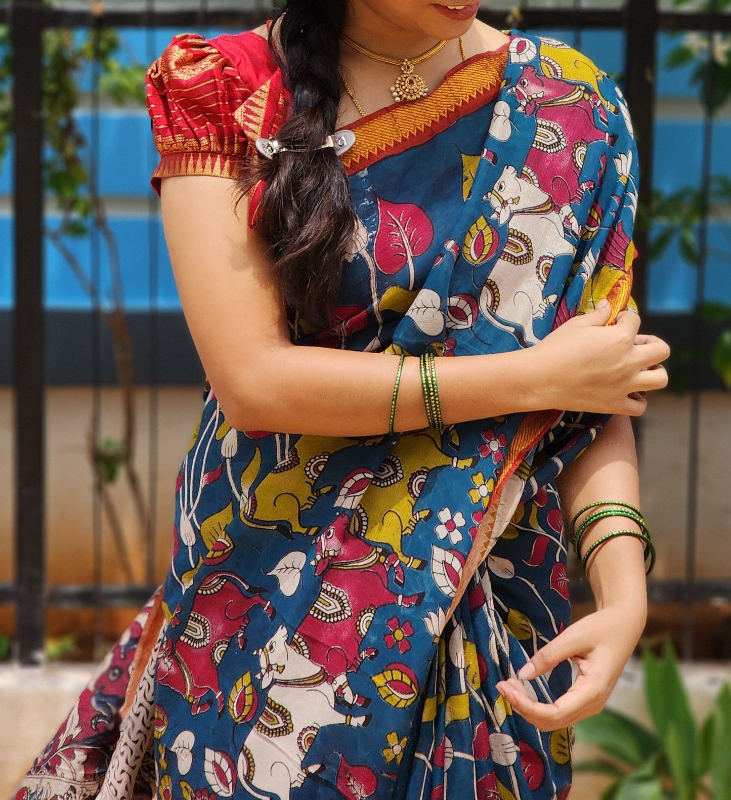Mangalagiri with Kalamkari