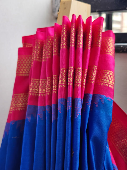 Gadwal premium semi silk