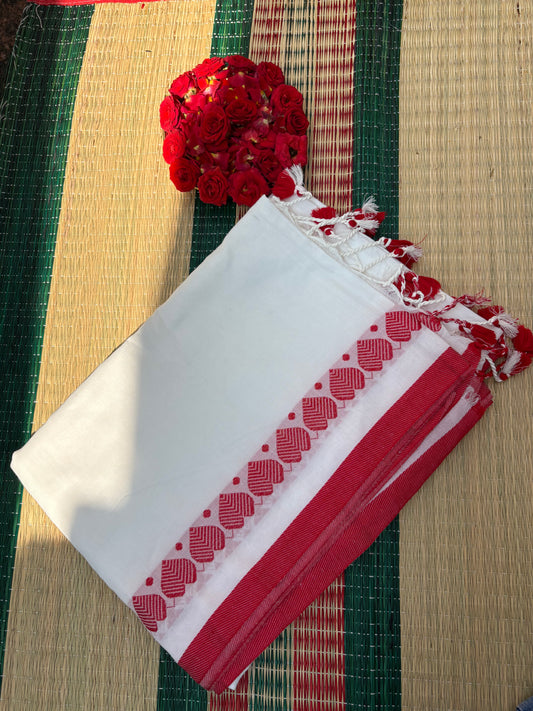 Pure mul cotton saree