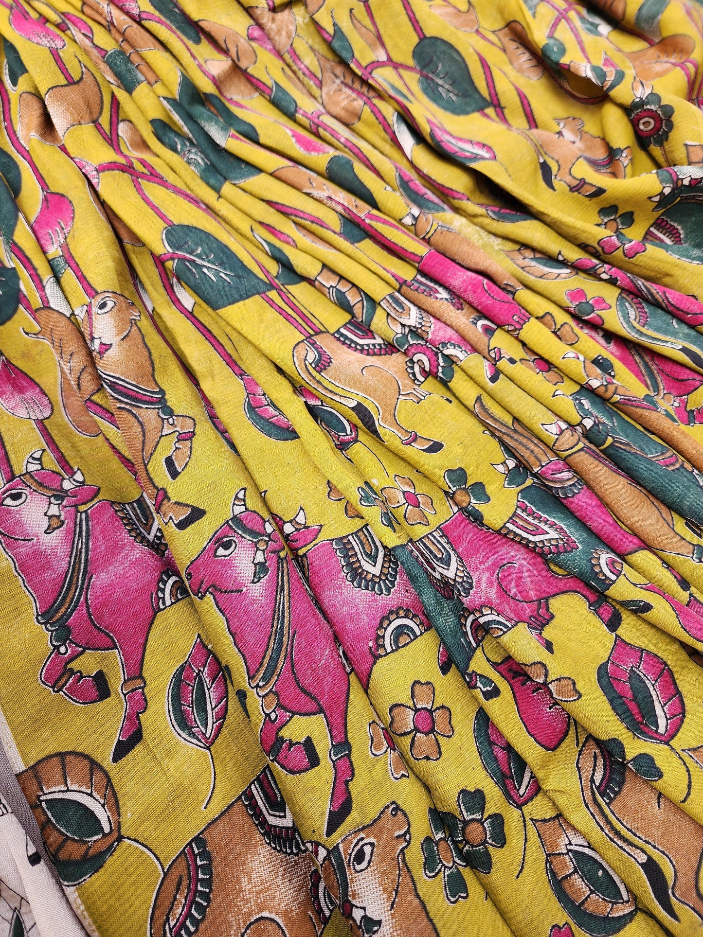Mangalagiri with Kalamkari