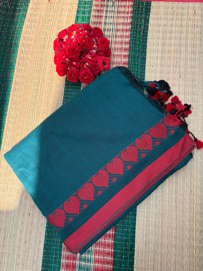 Pure mul cotton saree