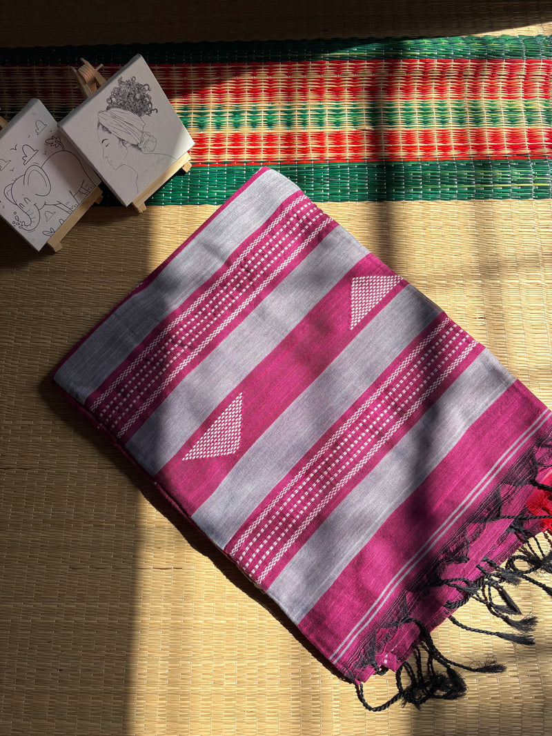 Mul cotton saree