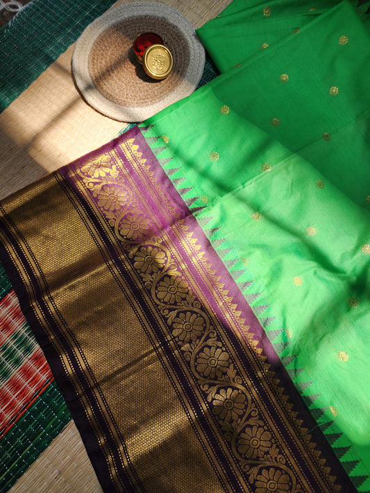 Gadwal semi silk