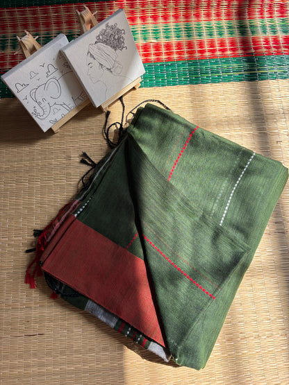 Mul cotton saree