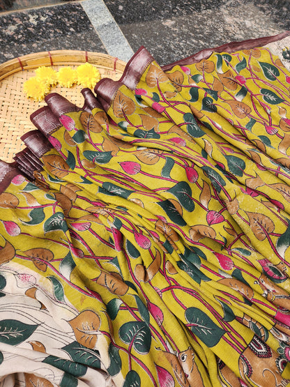 Mangalagiri with Kalamkari