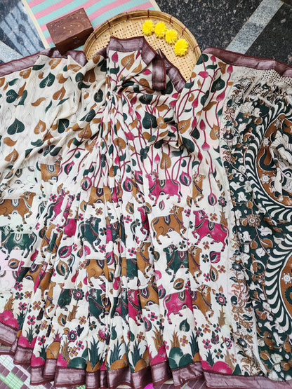 Mangalagiri with Kalamkari