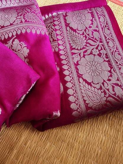 Banaras semi georgette