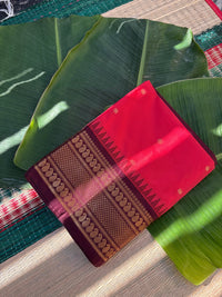 Gadwal semi silk saree