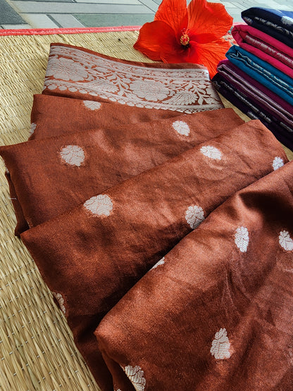 Banaras semi georgette