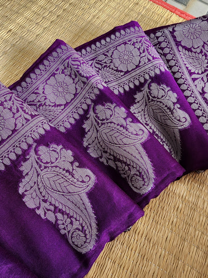 Banaras semi georgette