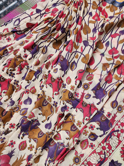 Mangalagiri with Kalamkari