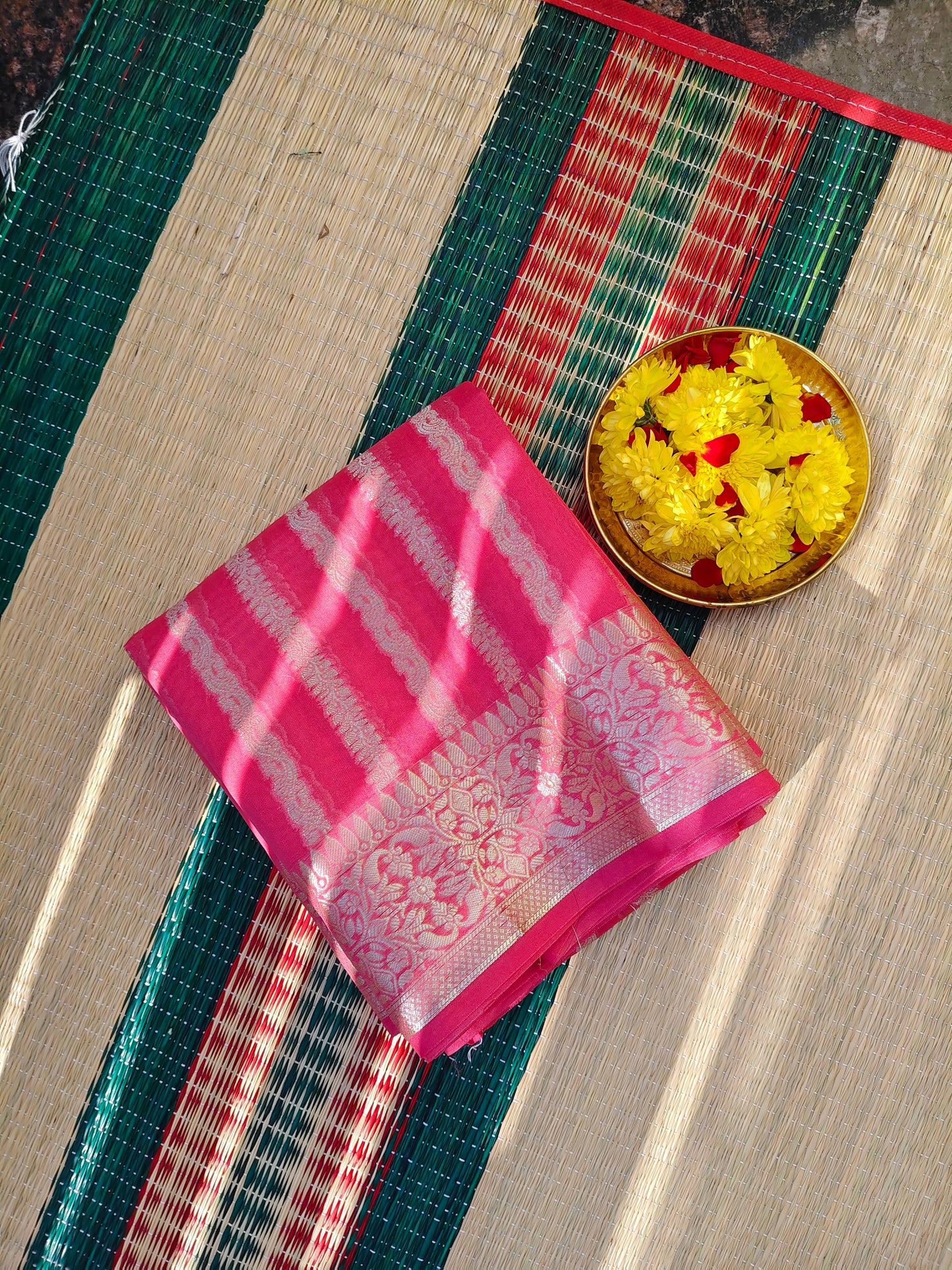 Banaras semi Georgette