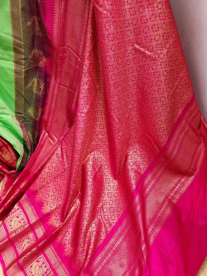 Gadwal premium semi silk