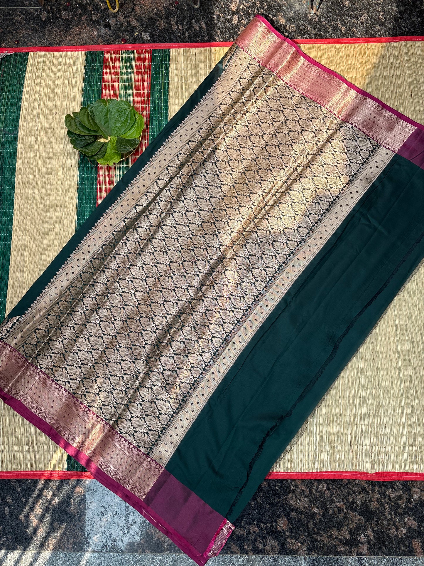 Banaras semi silk saree