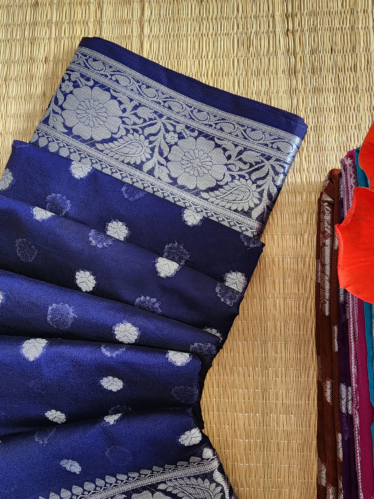 Banaras semi georgette