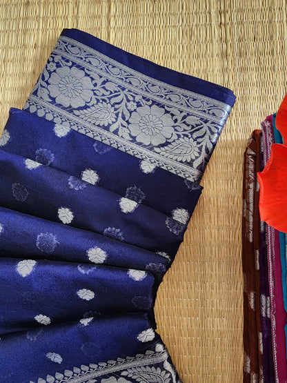 Banaras semi georgette