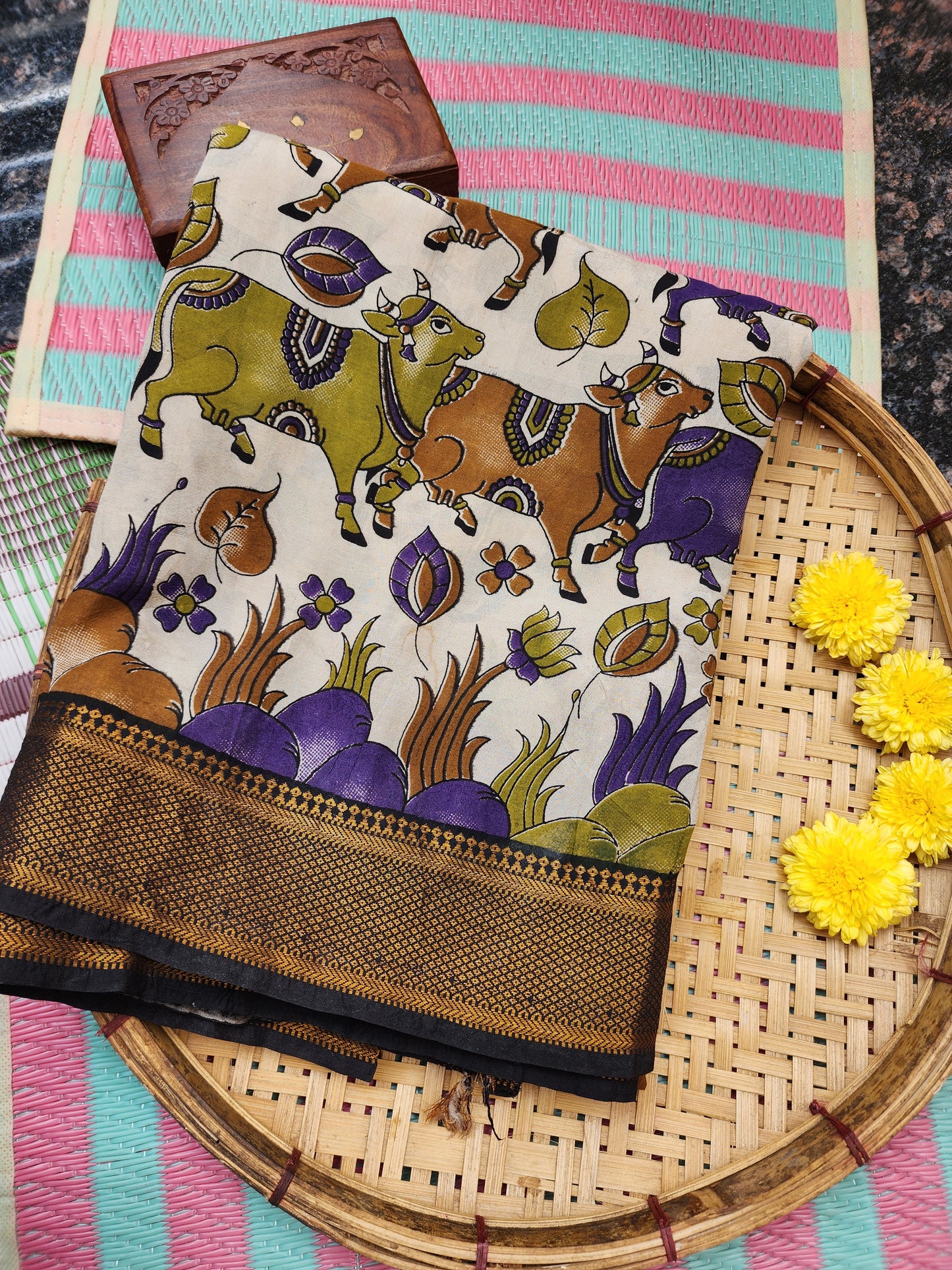 Mangalagiri with Kalamkari
