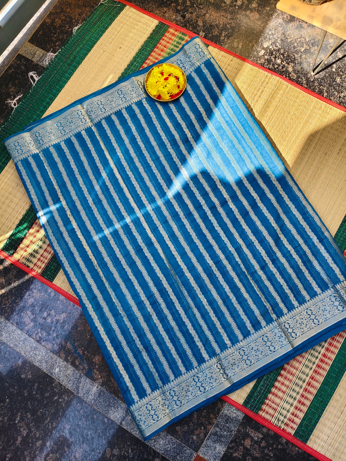 Banaras semi Georgette saree