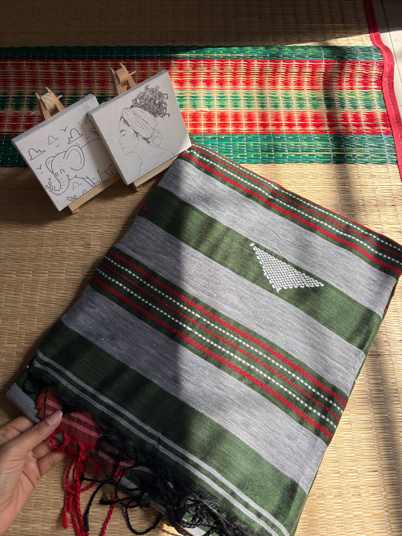 Mul cotton saree