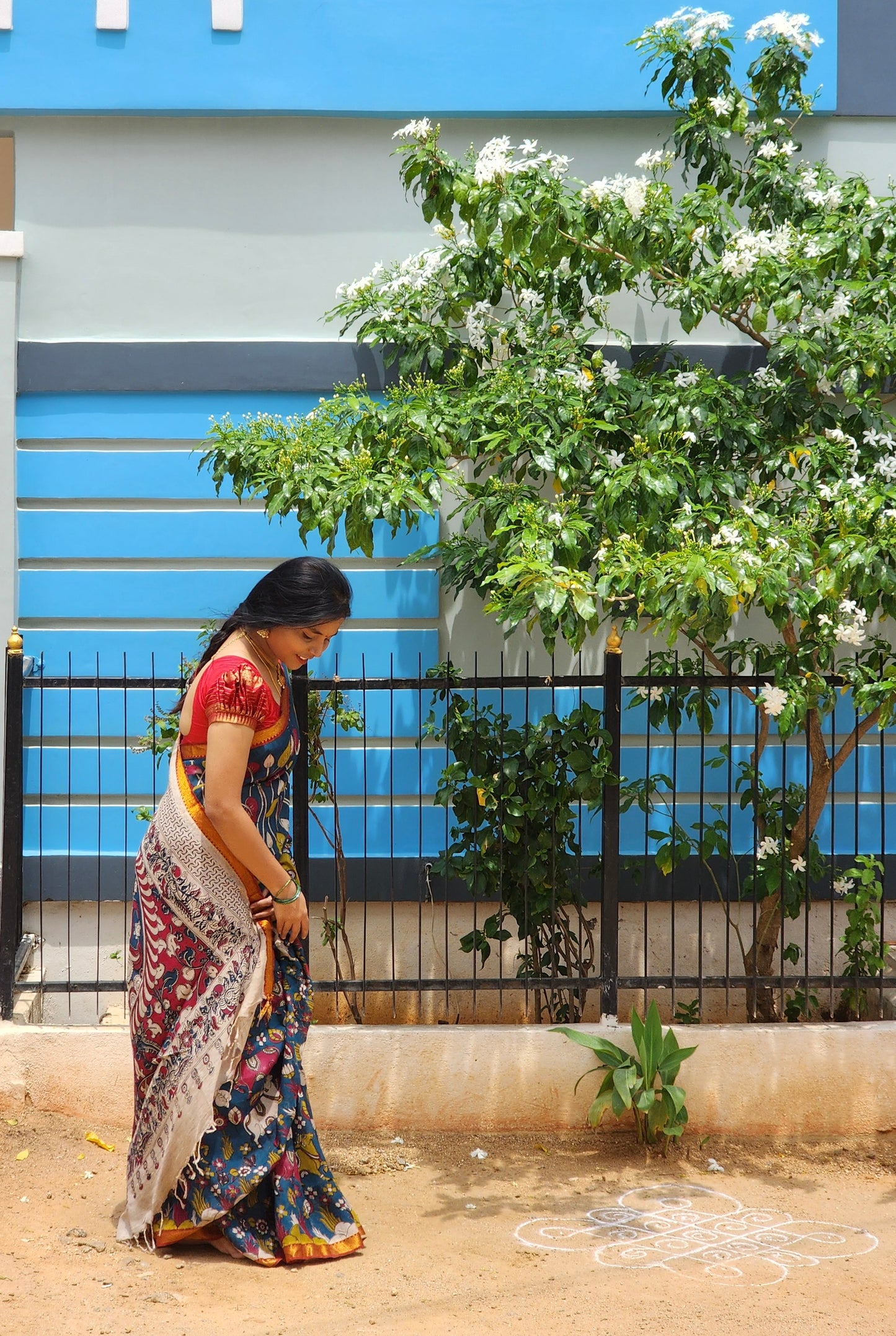 Mangalagiri with Kalamkari