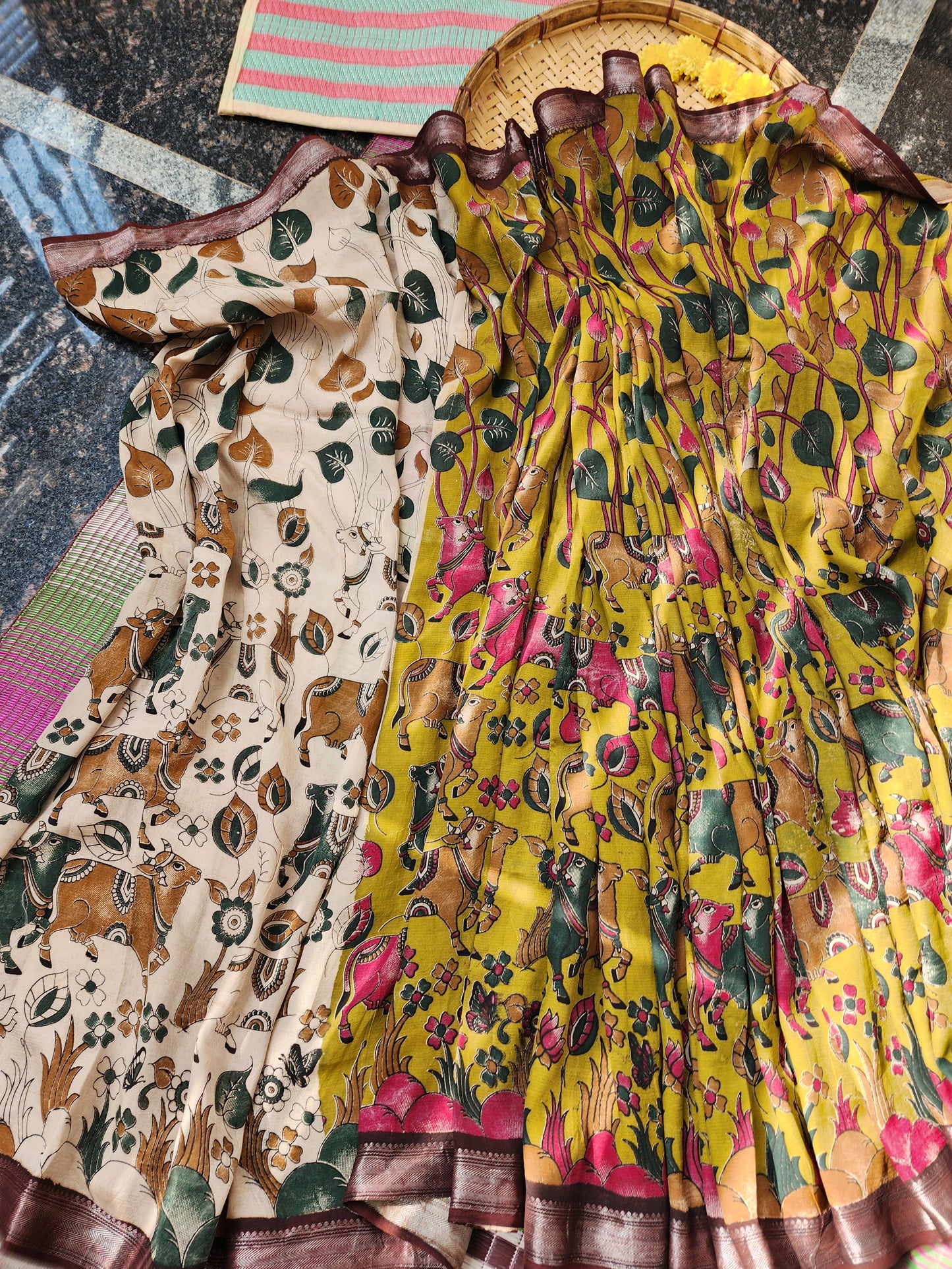 Mangalagiri with Kalamkari