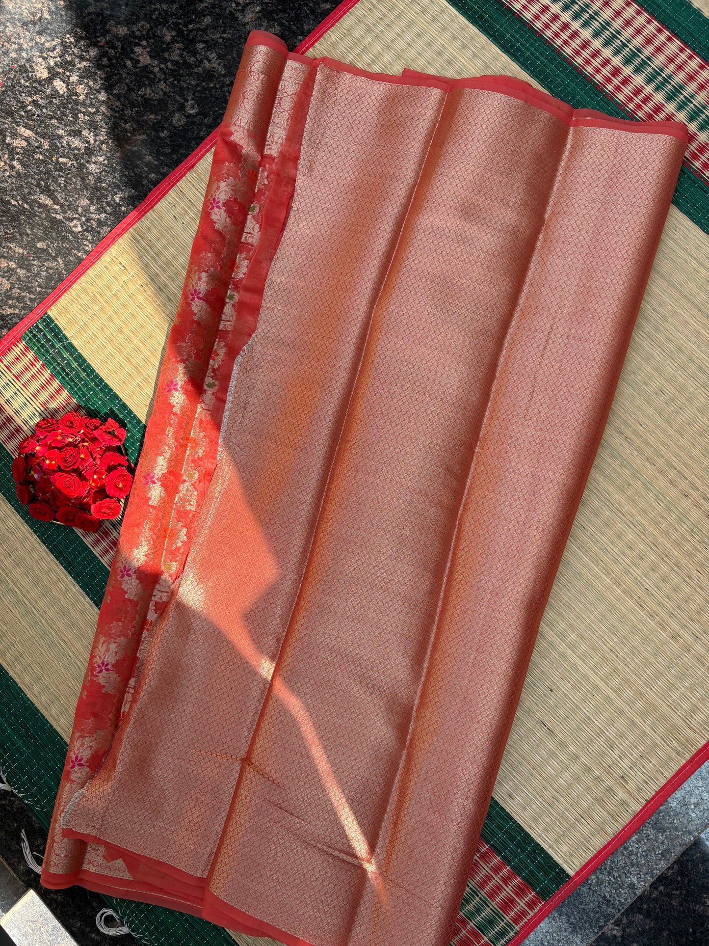 Banaras semi Georgette