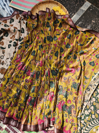 Mangalagiri with Kalamkari