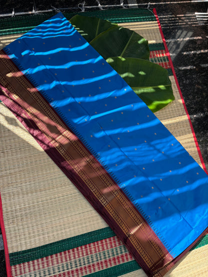 Gadwal semi silk saree