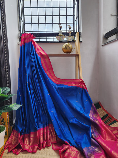 Gadwal premium semi silk