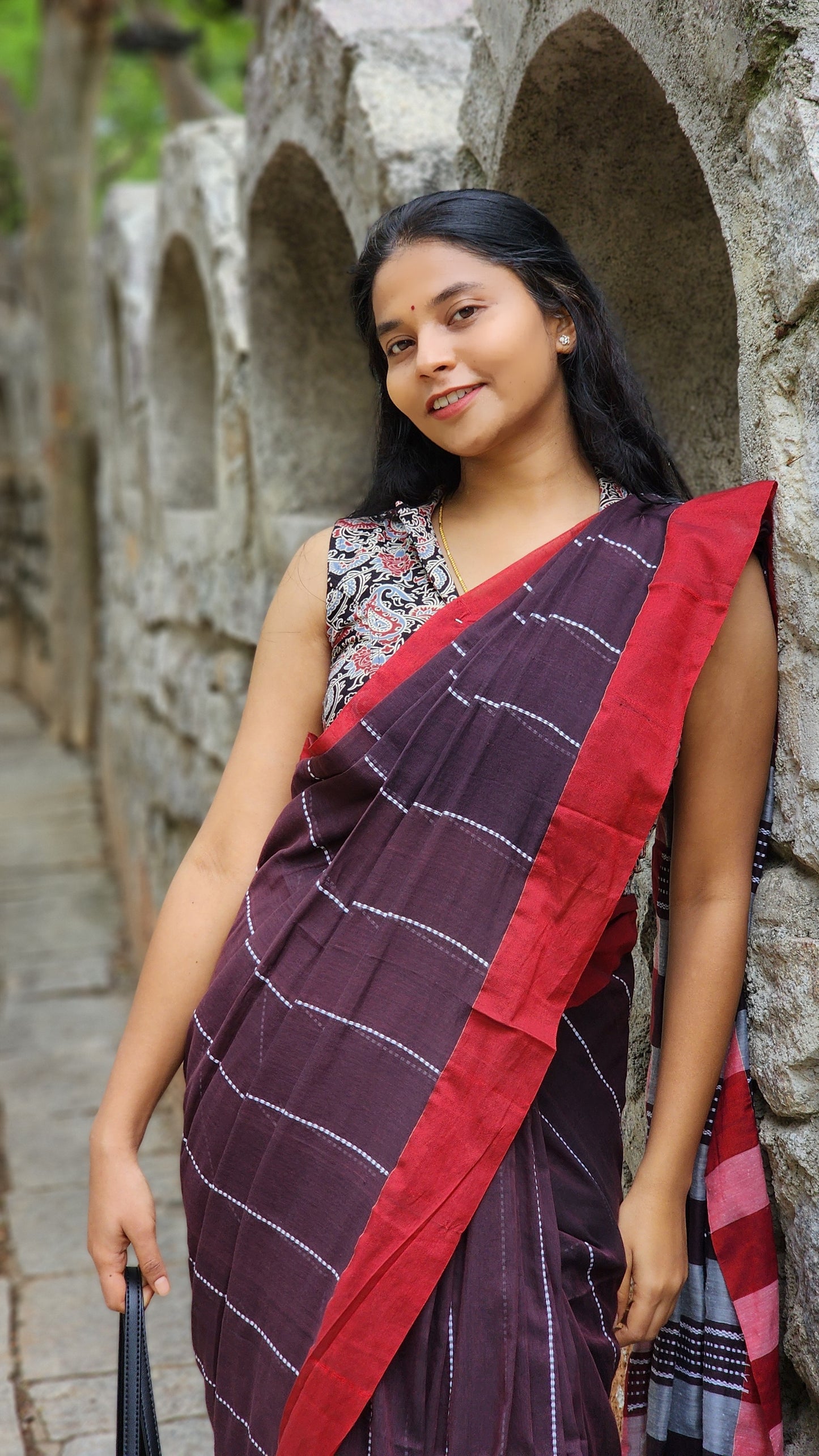 Mul cotton saree