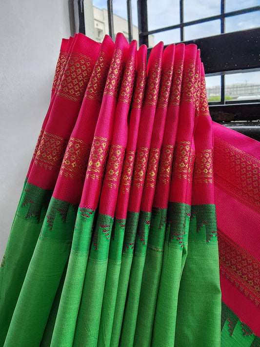 Gadwal premium semi silk