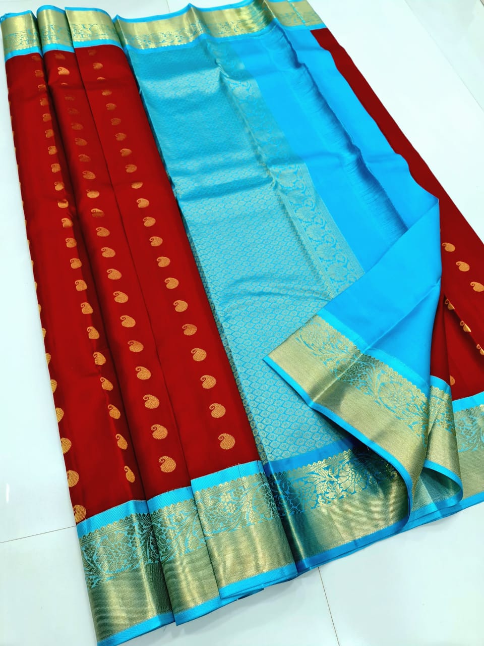 Pure Kanchipuram silk saree