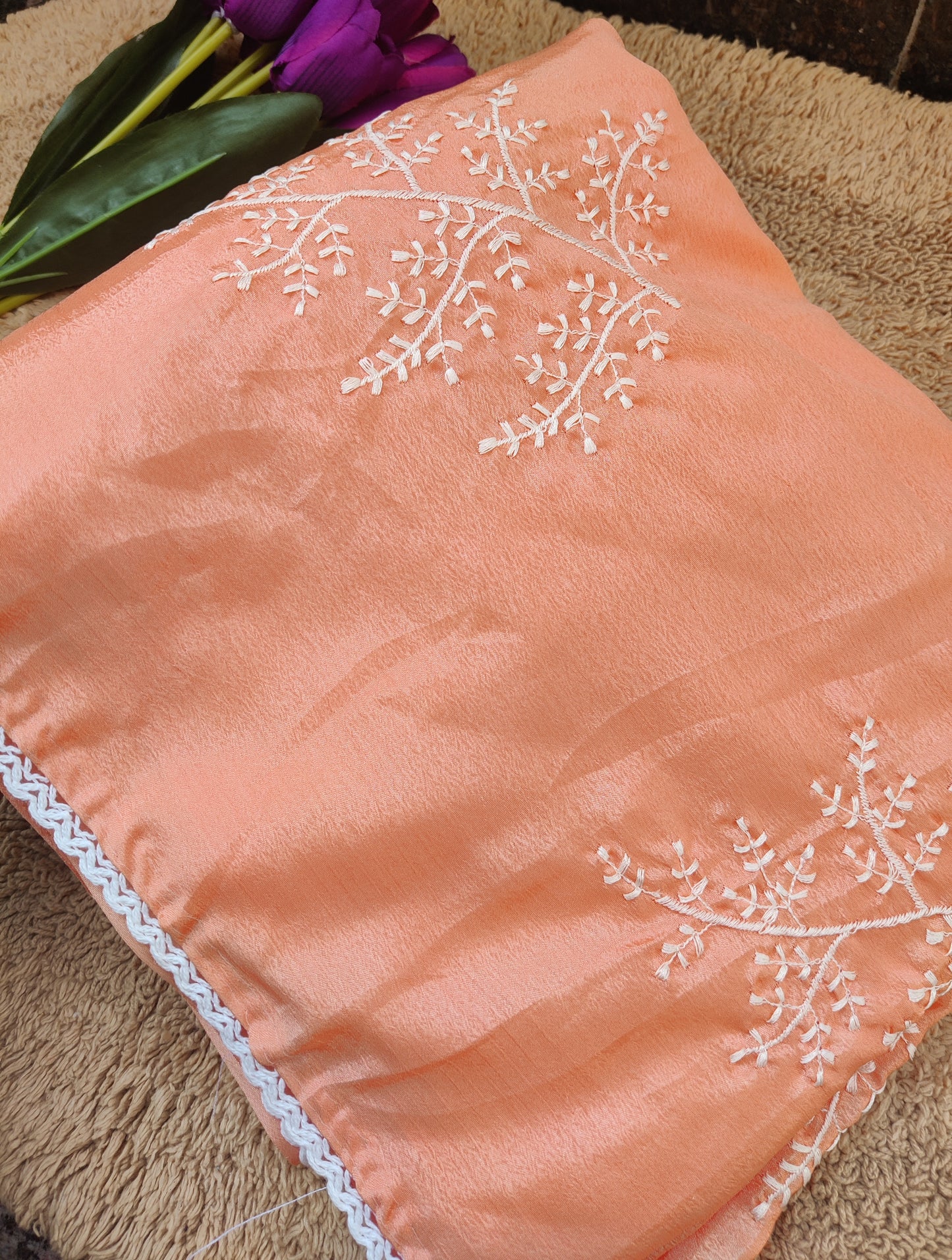 Designer chiffon saree