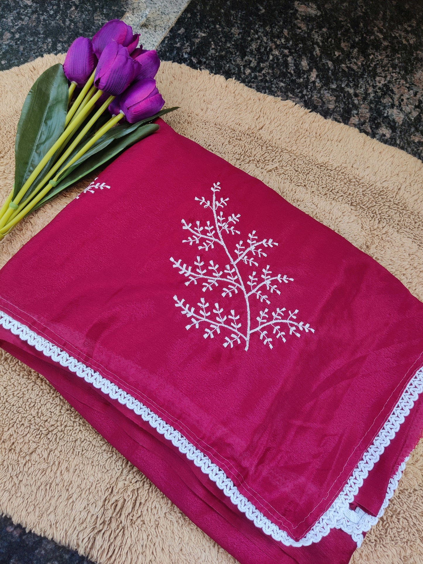 Designer chiffon saree