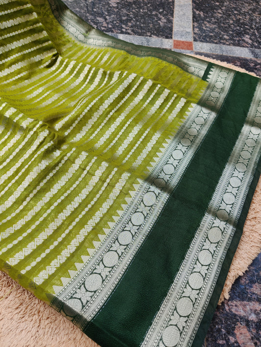 Banaras semi Georgette