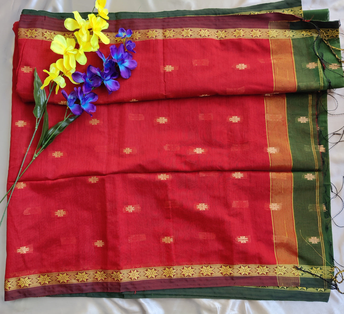 Maheshwari silk cotton saree