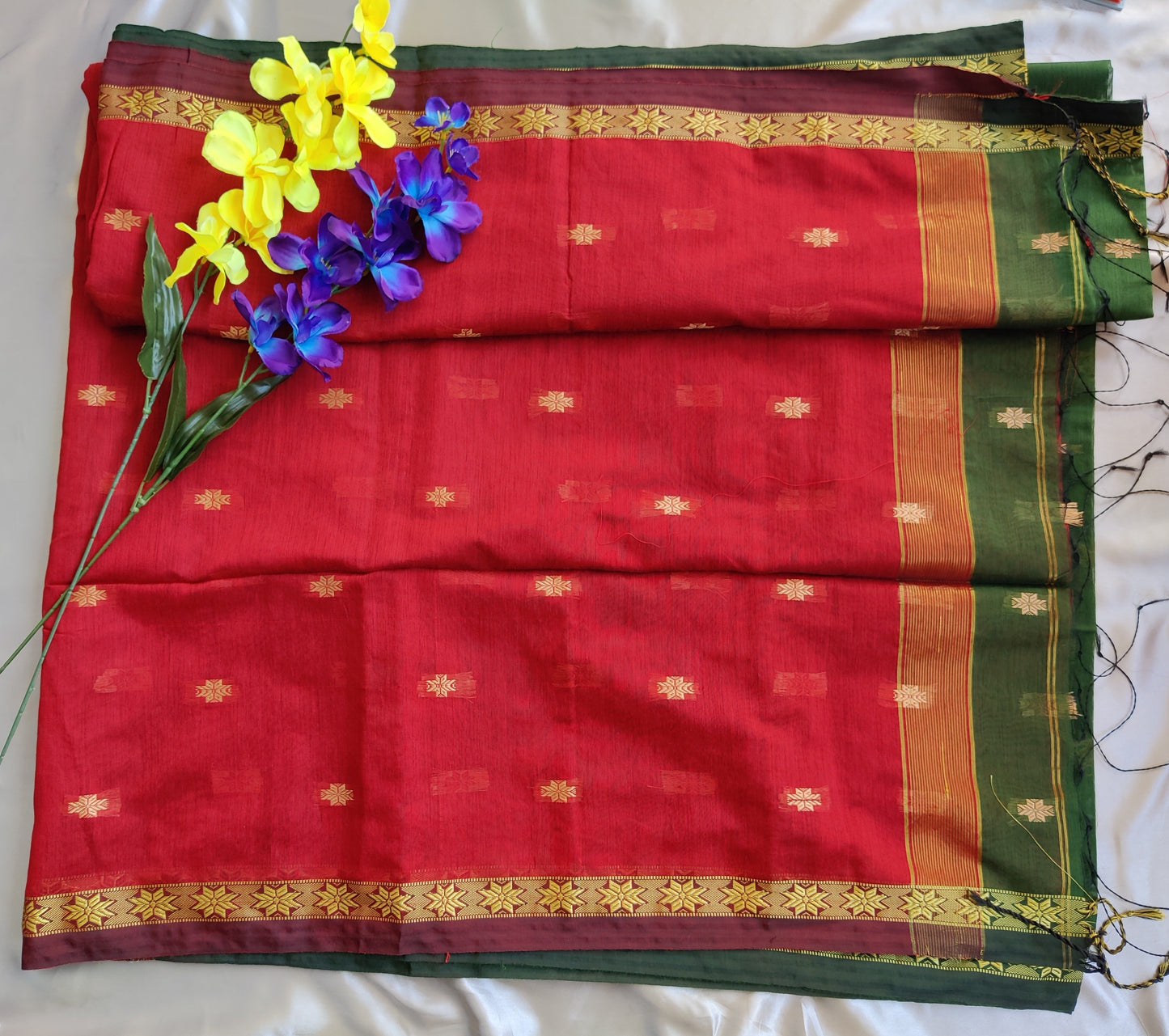 Maheshwari silk cotton saree