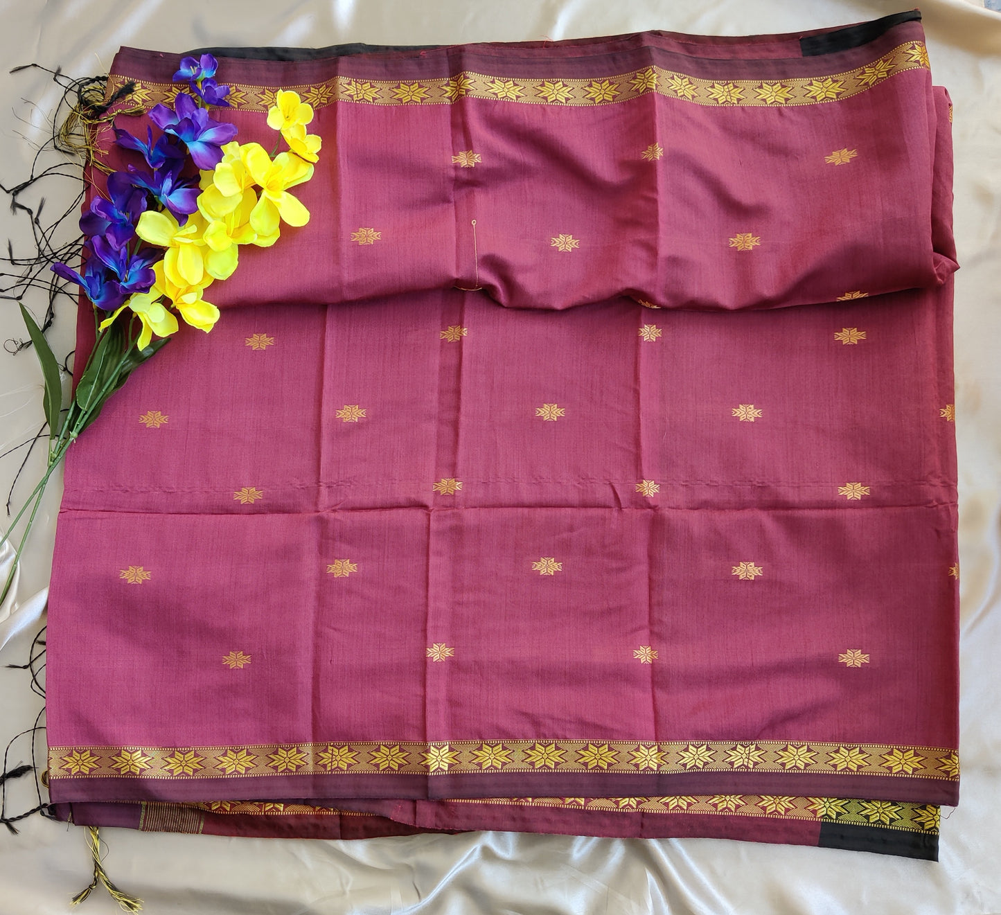 Maheshwari silk cotton saree